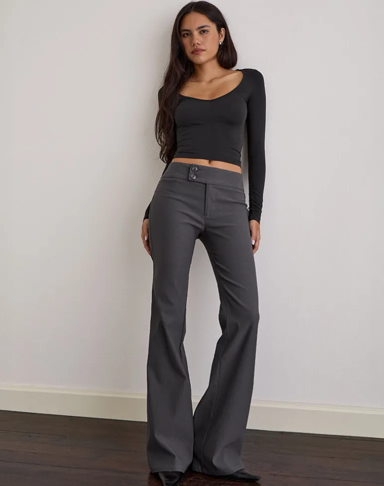 Falita Trouser in Tailoring Charcoal