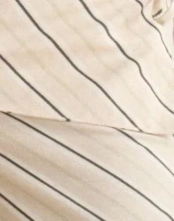 Faria Trouser in Tilt Lines Beige