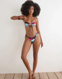 Farida Bikini Bottom in Glow Petal Multi