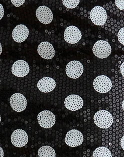 Gaera Skirt in Polka Sequin Monochrome