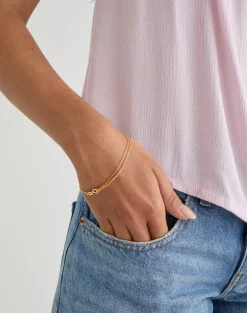 Gold Plated Chain Bracelet