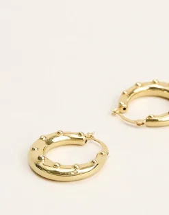 Gold Plated Hoop Earrings