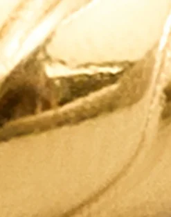 Gold Plated Textured Ring