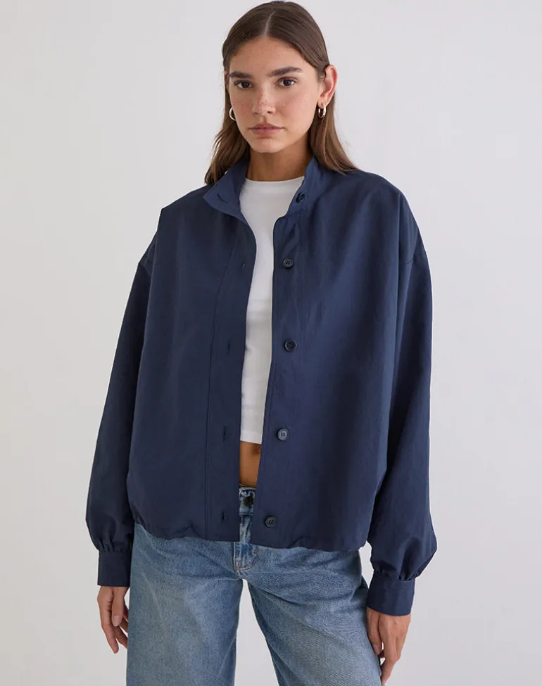 Gopala Jacket in Navy
