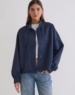 Gopala Jacket in Navy