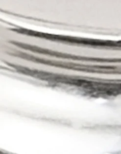 Grooved Silver Sleeper Earrings