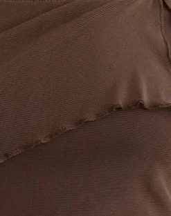 Haze Asymmetric Top in Mesh Brown