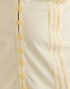 Ilias Corset Top in Poplin Buttermilk
