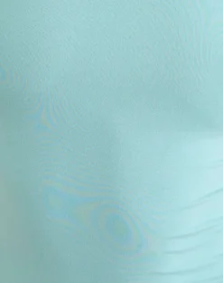 Ione Quarter Sleeve Top in Aqua