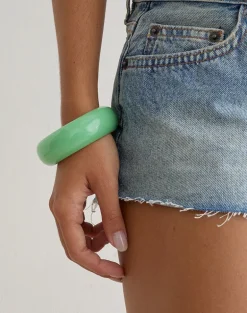 Jade Wooden Bangle