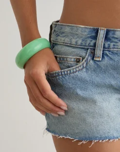 Jade Wooden Bangle