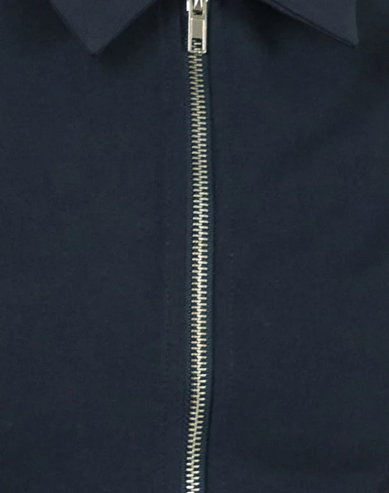 Janae Vest Top in Tailoring Navy