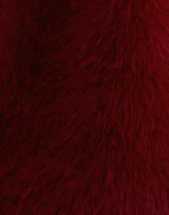 Joji Jacket in Faux Fur Cherry
