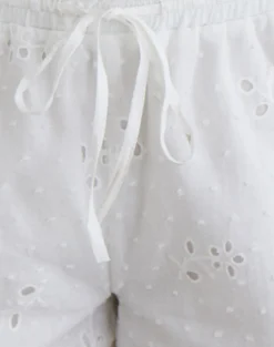 Judy Boxer Short in Broderie White