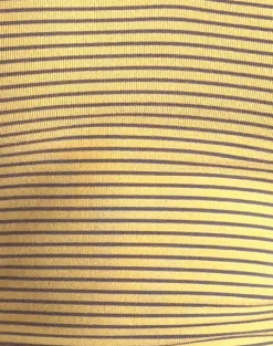 Jules Top in Stripe Jersey Yellow Grey
