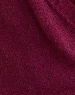 Junbi Wrap Mini Dress in Knit Wine