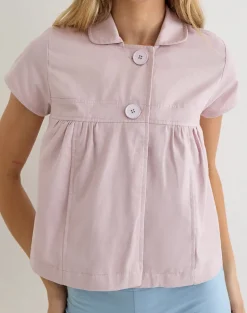 Kaelus Shirt in Cotton Soft Pink