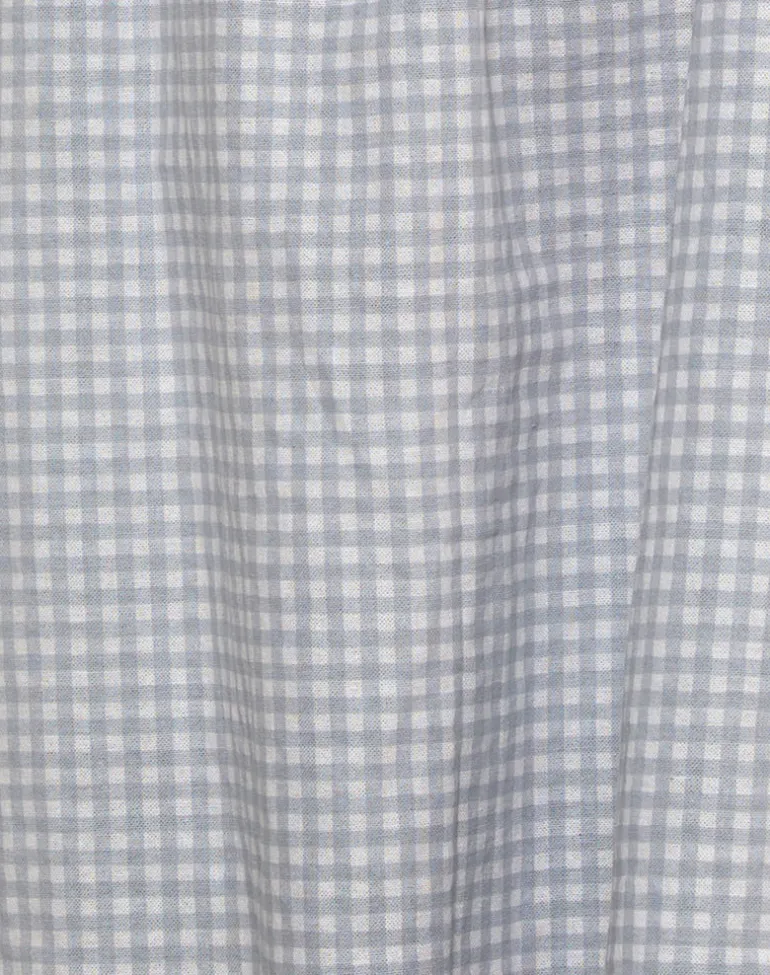 Kamalani Dress in Mini Gingham Blue and Grey