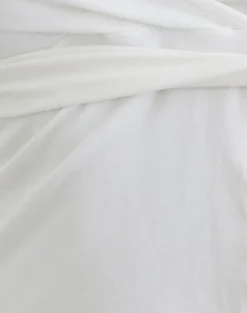 Lamae Wrap Top in Off White