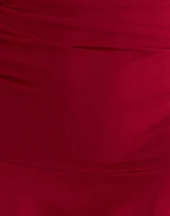 Lanai Mini Dress in Rayon Jersey Adrenaline Red