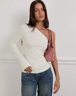 Lasya Long Sleeve Top in Off White