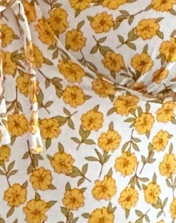 Lavisha Midi Dress in Yellow Cosmos Garden