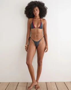 Lentra Bikini Bottom in Charcoal
