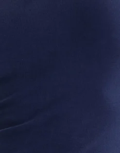 Lorie Halter Top in Cupro Navy