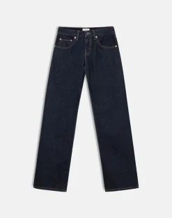 Low Rise Parallel Jeans in Heritage Indigo