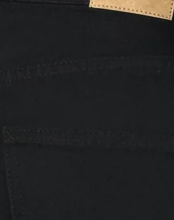 Low Rise Parallel Jeans in Rinse Black
