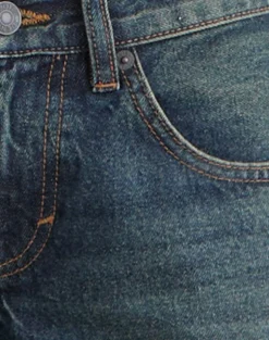 Low Rise Roomy Jeans in Dirty Green
