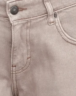 Low Rise Roomy Jeans in Pebble