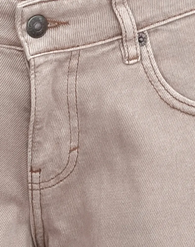 Low Rise Roomy Jeans in Pebble