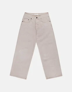 Low Rise Roomy Jeans in Pebble