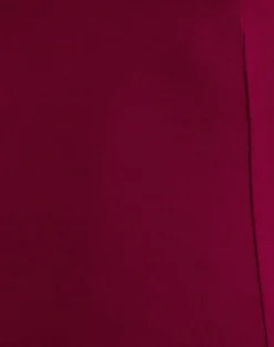 Lynod Plunge Top in Rayon Burgundy