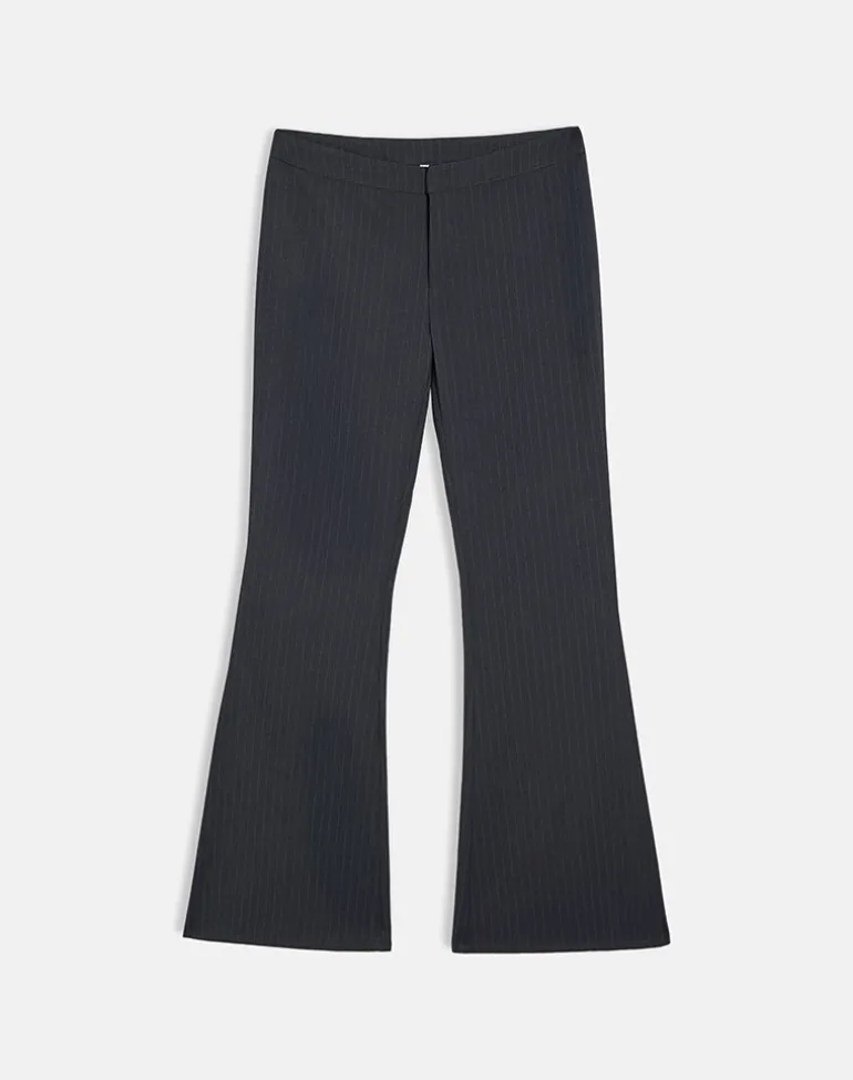 Malvinas Trouser in Tailoring Grey Stripe
