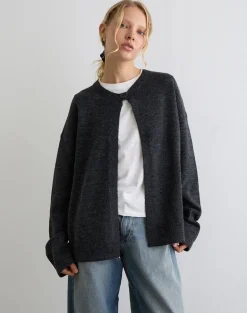 Maureen Cardigan in Dark Grey