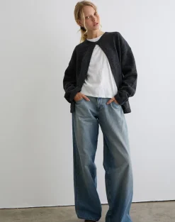 Maureen Cardigan in Dark Grey