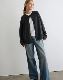 Maureen Cardigan in Dark Grey