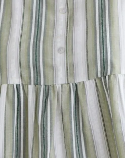 Myles Top in Sage Stripe