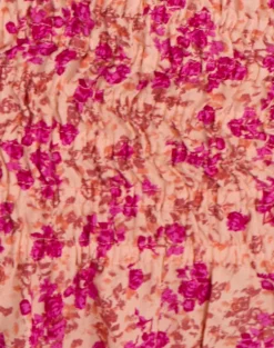 Nalesa Mini Skirt in Dark Wild Flower Cantaloupe