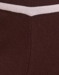 Natela Trouser in Dark Brown