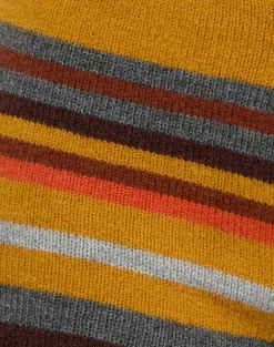 Nikaya Knit Shorts in Multi Stripe Sunset