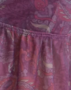 Nukara Butterfly Top in Regal Paisley Purple