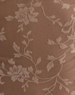 Nuovo Top in Leafy Flock Dark Taupe