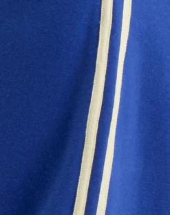 Oze Track Pant in Cobalt Blue with Buttermilk Binding