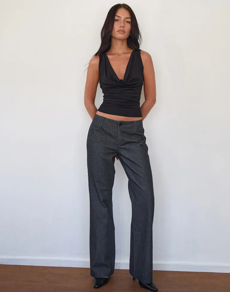 Padali Trouser in Dark Indigo