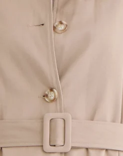 Panala Trench Coat in Sand