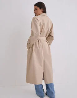 Panala Trench Coat in Sand