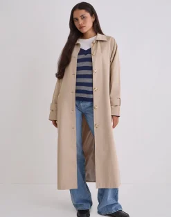 Panala Trench Coat in Sand